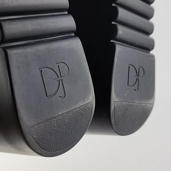 Donald Pliner Women's Cape Wedge Platform Taupe Suede Leather Loafer Size 7.5M - Picture 14 of 15